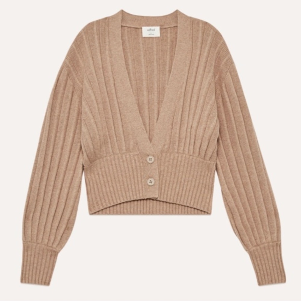 ARITZIA Plunge Front Cardigan